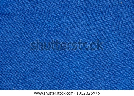 blue fabric, texture for backgrounds, close up
