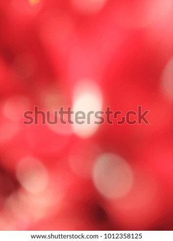 Abstract out of focus lights coming from the mother nature with abstract background of Red flower. Abstract background of Red and White color. Good for Valentines Day celebrations. 