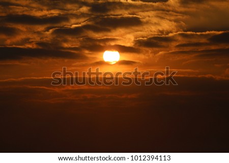 The sun began to work. Clean energy.Use for website/banner background, backdrop, montage menu