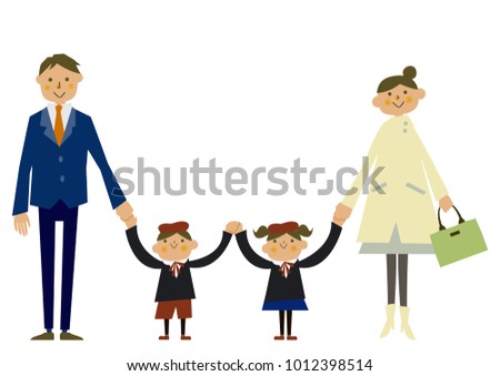 Spring clip art. Image of family.
An image of a young couple and children.
An image of the family of the spring.
Image of family of spring clothes.