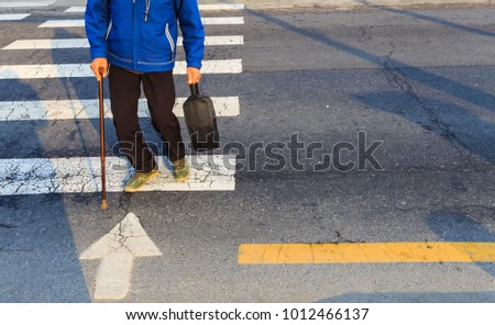 cross walk on asphalt road
