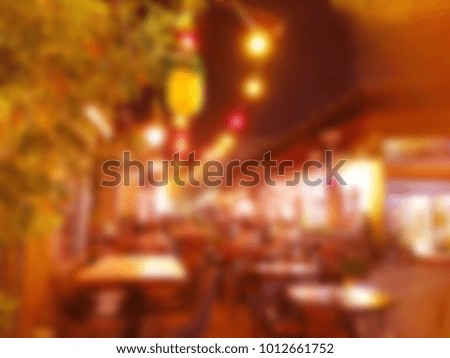 Abstract blurred background of people in night club 