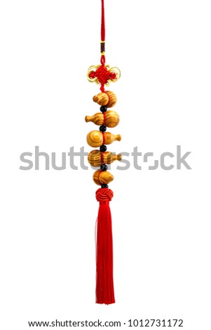 holy object the symbol to celebrate chinese new year, 
The Gourds sacred object
