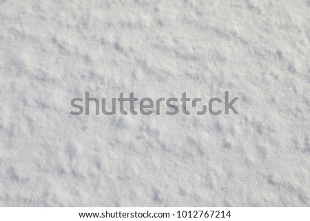 Real snow background