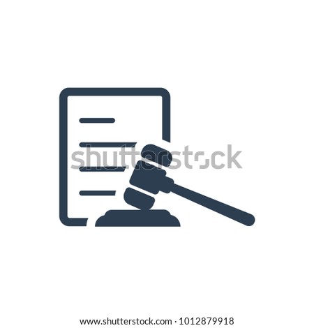 
Insurance Law Icon Royalty-Free Stock Photo #1012879918