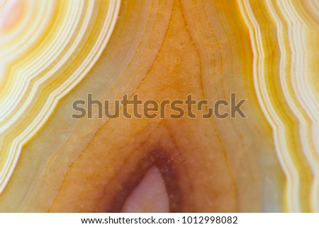 Macro photo of yellow marble stone texture
