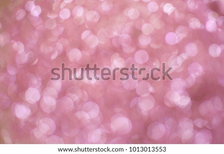 Abstract pink Bokeh background, pink glitter Bokeh 