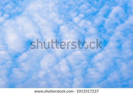 Stratocumulus on the sky cloud pattern texture background