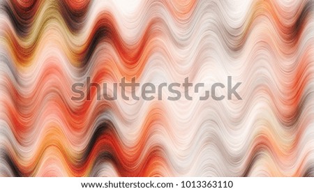 Colorful wavy striped pattern for design and background