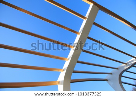 Abstract metal background structure