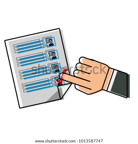 voting checklist design