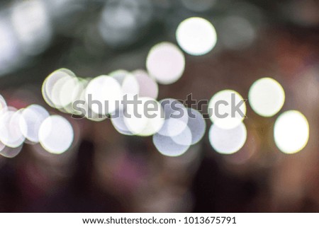 Abstract blurred bokeh of  siver grey twinkled glitter use for christmas background. New year holiday concept background.