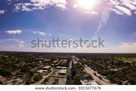 Urban Aerial Photography South Florida