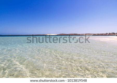 Turquoise waters of Coral Bay, Western Australia