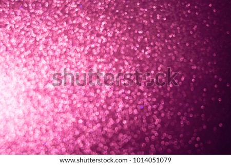 Pink bokeh christmas abstract background