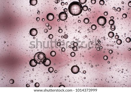 pink white background of air bubbles