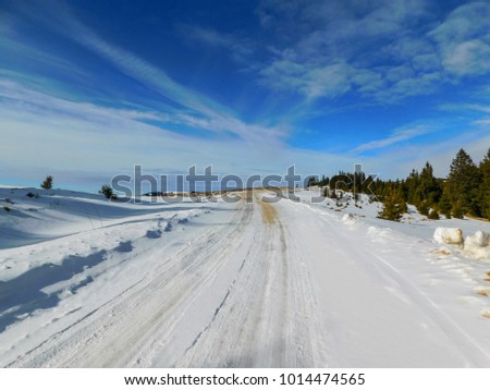 Mountain Golija, Serbia, winter landscape, tourist destination, unspoiled nature