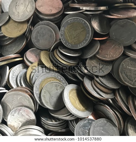 thai Baht coins