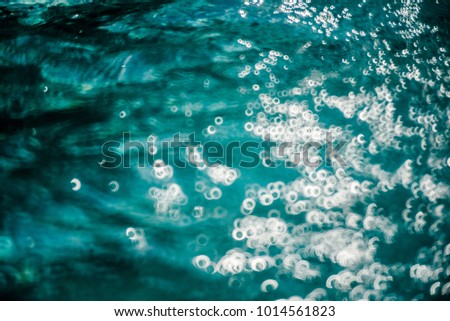abstract bokeh water wave
