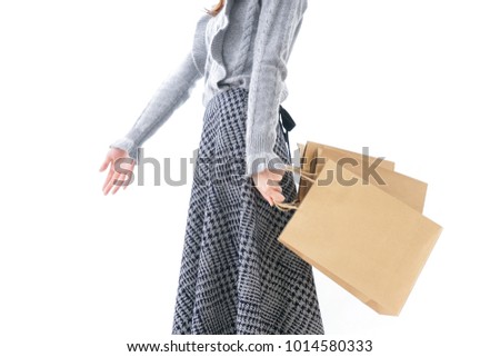 Shopping woman image