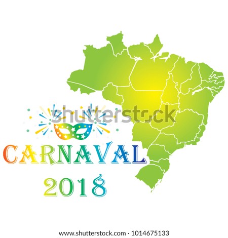 carnaval brazil vector