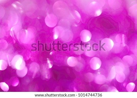 Brilliant violet background with a pattern of blurry circles. Fashionable color is Spring Crocus.
