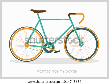 Bicycle vector illustration