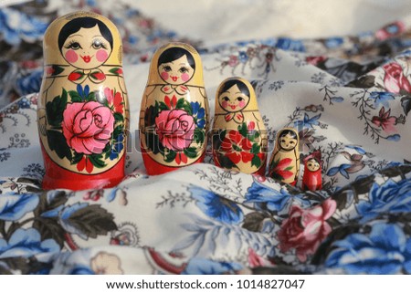 russian wooden doll matryoshka souvenir
