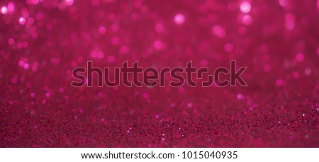Pink glitter texture christmas abstract background - panoramic