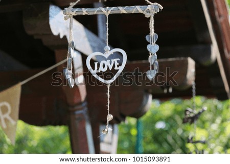 Talisman wedding decoration