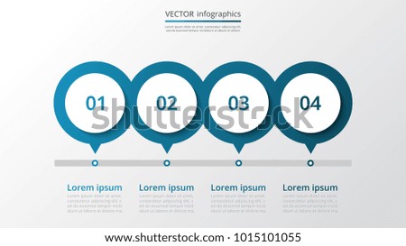 Abstract infographic milestones template with 4 steps for success. Business slide with four options for brochure, diagram, workflow, timeline, web design.