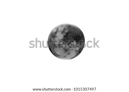 Full Moon of the month / The Moon is an astronomical body that orbits planet Earth, being Earth's only permanent natural satellite 