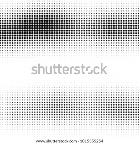 The texture of halftone black and white. Monochrome abstract futuristic background. The pattern of dots of ink for printing and creating your own unique design for business cards, posters, labels