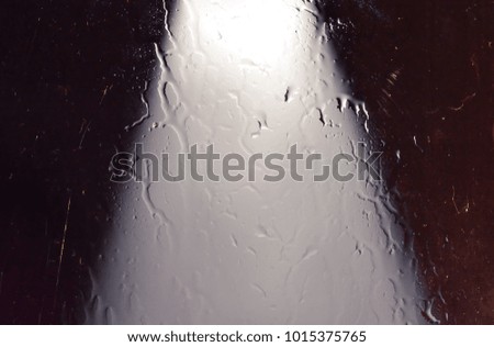 Water drops on a window glass 