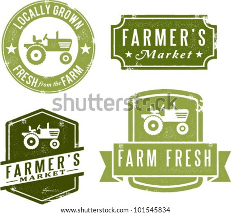 Farmer's Market Fresh and Local Royalty-Free Stock Photo #101545834