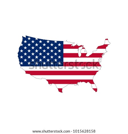 USA vector Flag 