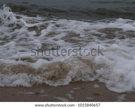 waves at the beach, water