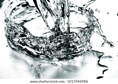 Water / Water is a transparent and nearly colorless chemical substance that is the main constituent of Earth's streams, lakes, and oceans, and the fluids of most living organism
