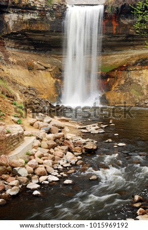 Minnehaha Falls, a natural wonder in Minnesota, is just a few minutes from downtown Minneapolis