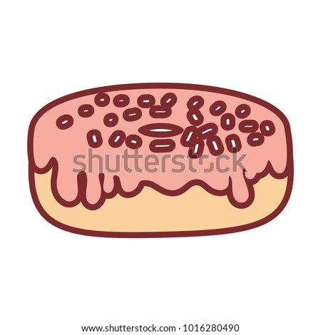 donut vector illustration