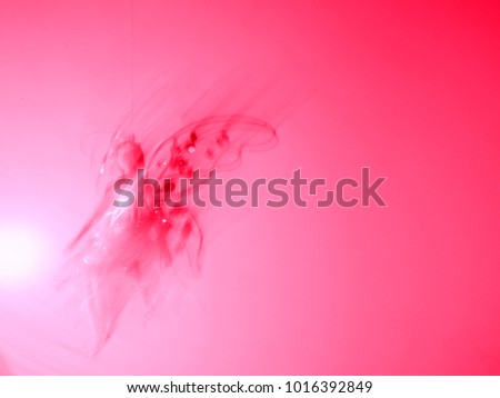 Guardian Angel Pink, long exposure photograph