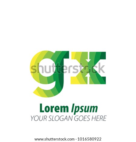 Initial Letter Green Logo
