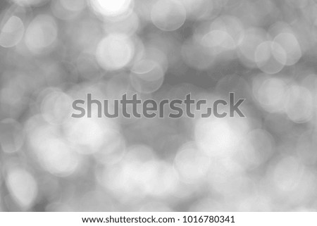Gray bokeh background from nature, gray bokeh abstract