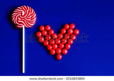 Valentine's day , an international holiday, candy
