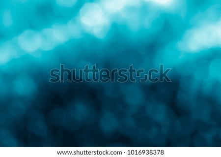 Abstract bokeh blue background