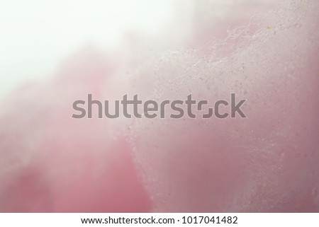 colorful cotton candy in soft blurred style for background