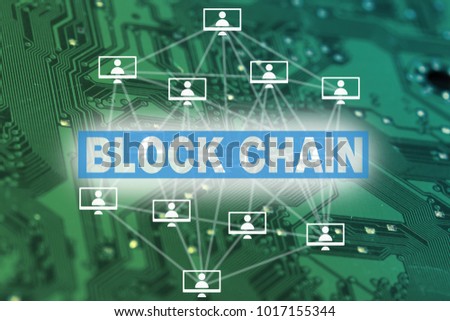 block chain concept
