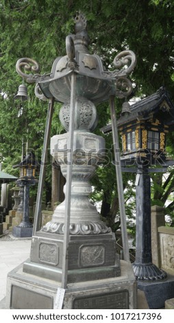 shot of interesting structures found along the street of Japan
