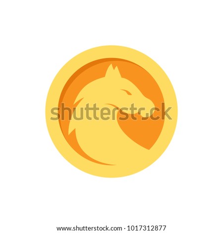 Horse Logo Template Stock Photo