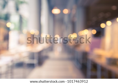 Abstract blur exhibition hall background
